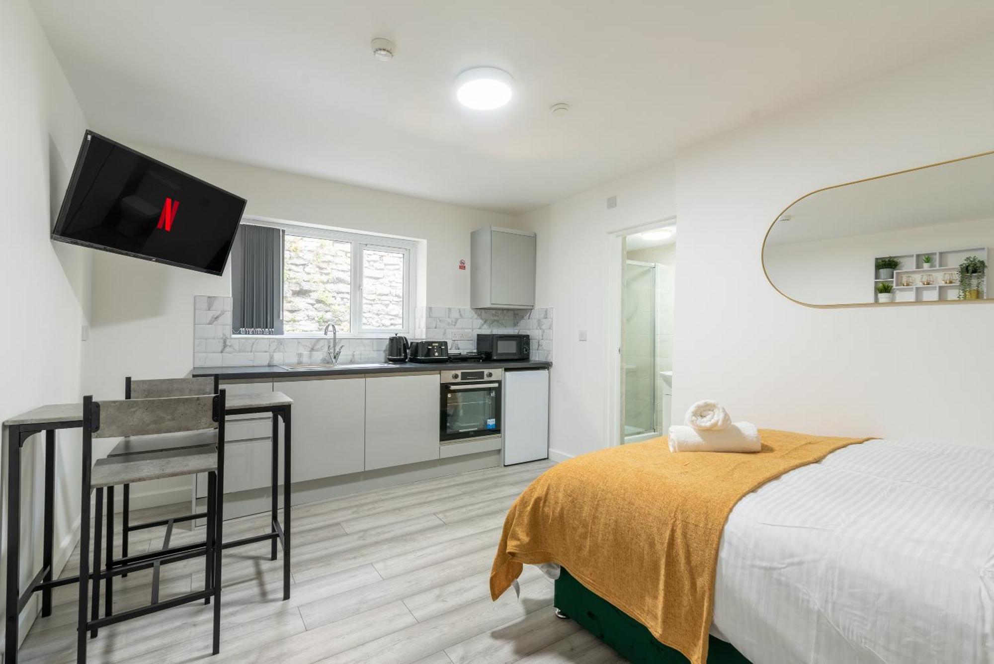 Cosy Cardiff Apartments - Garden Lounge Exterior foto